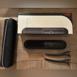 Porta portable hair straightener-like new, no damage, excellent condition!!!